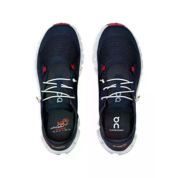 On Running Cloud Coast Alinghi Red Bull Racing Navy Sneakers Mens 13 NEW - Picture 9 of 9